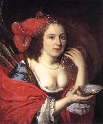 HELST, Bartholomeus van der Anna du Pire as Granida dh oil on canvas